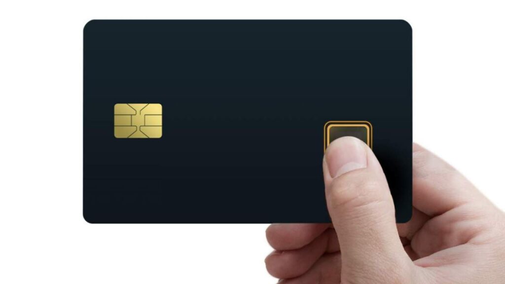 Samsung baking fingerprint scanner into a credit card