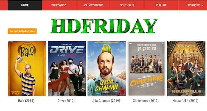 Hdfriday : Free Online Movies Download, Latest Bollywood Movies at Hdfriday