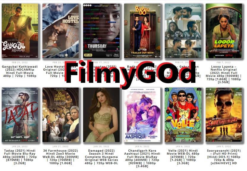 FilmyGod – download Online Movies,Bollywood & Hollywood Movies